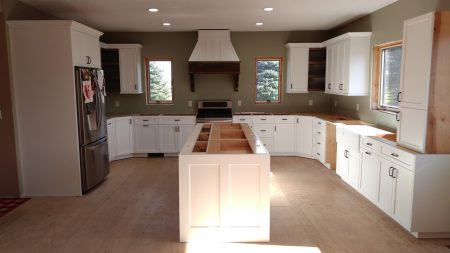 White Cabinet Kitchen  by Crosby Fine Cabinetry Belle Plaine MN