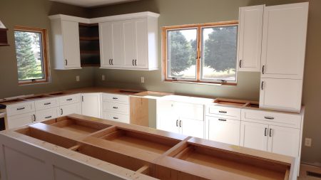 White Cabinet Kitchen  by Crosby Fine Cabinetry Belle Plaine MN