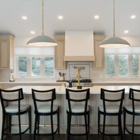 white oak kitchen prior lake mn by Crosby Fine Cabinetry Belle Plaine MN